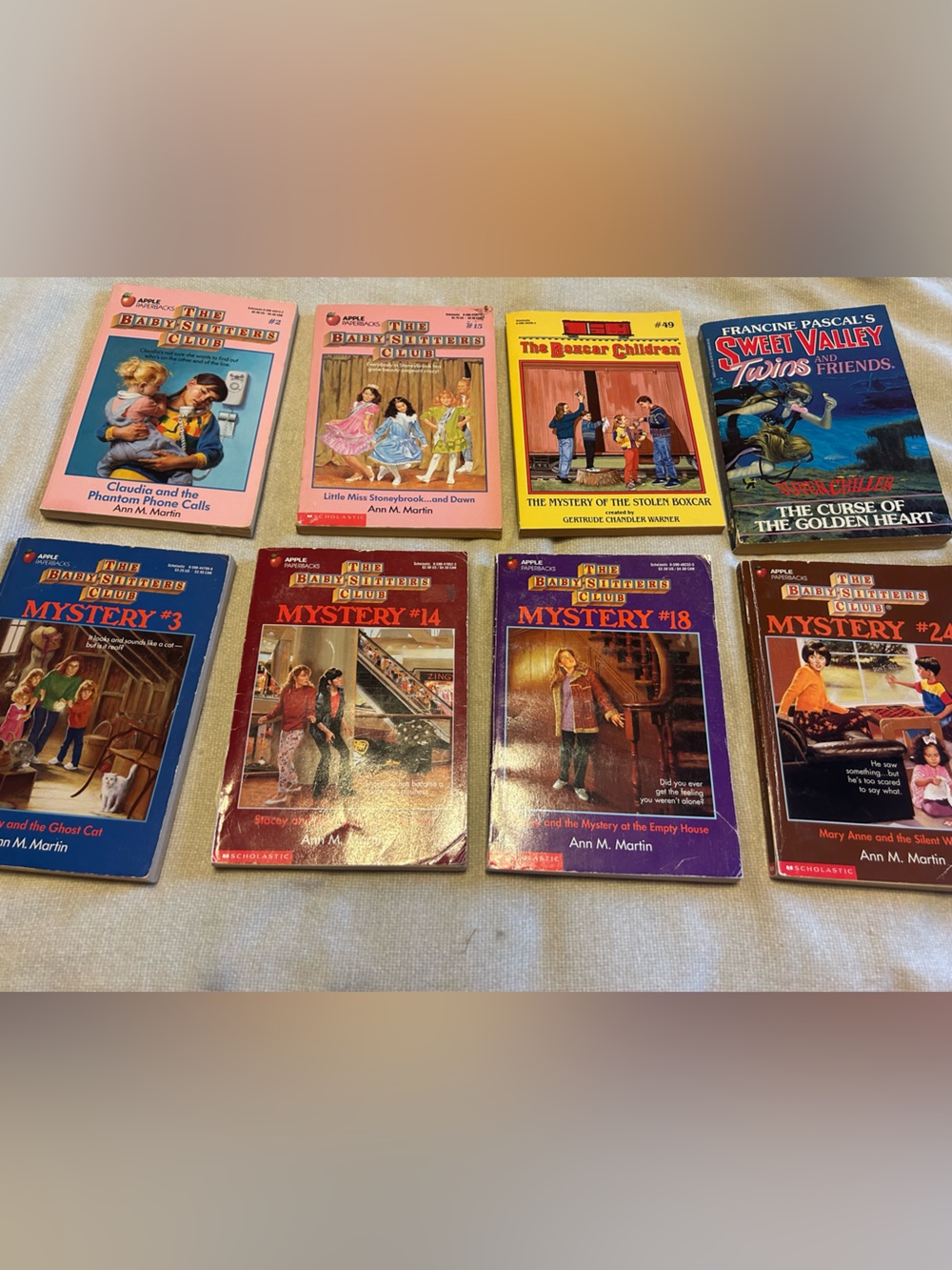 Lot of vintage scholastic books